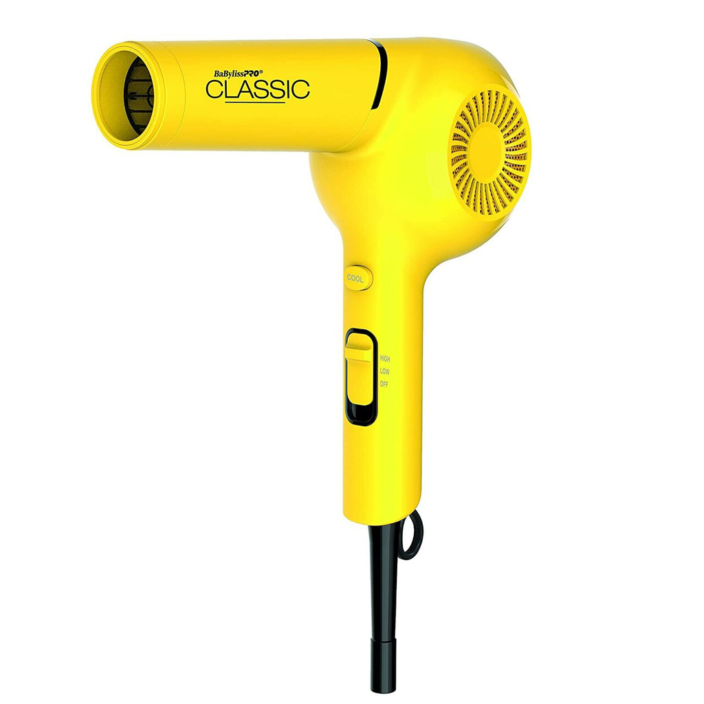 Secadora de Pistola Clásica Amarilla - Babyliss Pro
