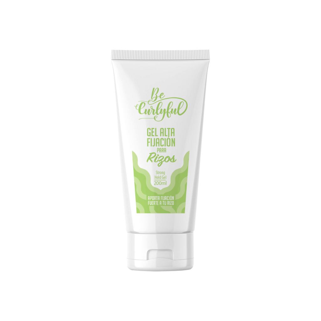 Gel alta fijación para rizos - Be Curlyful - 200ml 