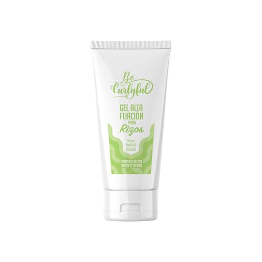 Gel alta fijación para rizos - Be Curlyful - 200ml 