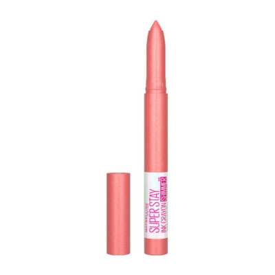 Labial SuperStay Ink Crayon Shimmer - Tono 190: Blow The Candle - Maybelline